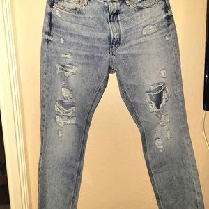 Womens size 10- GUESS Girly Straight High JEANS